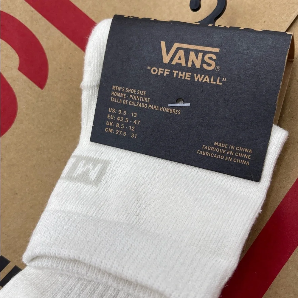 VANS. HALF CREW HAUTEUR CHENLE CALCETIN DE MEDIA CAÑA 